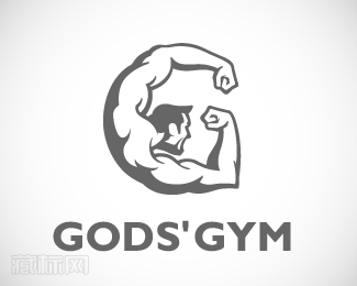 God\'s Gym健身房logo图片