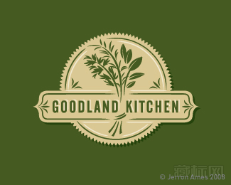 Goodland草本植物标志设计