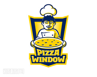 Pizza Window标志设计欣赏