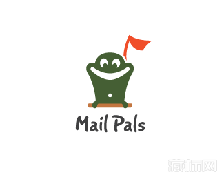 国外Mail Pals邮筒logo设计欣赏