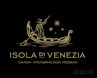 ISOLA di VENEZIA家具品牌标志设计