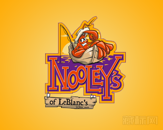 Nooleys餐馆logo设计欣赏