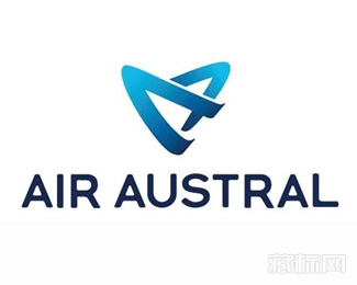 Air Austral留尼汪南方航空标志设计图片