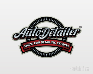 Autodetailer汽车维修工作室logo设计
