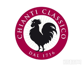 意大利黑公鸡葡萄酒logo设计含义