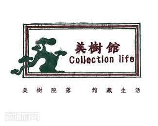 美树馆 Collection Life标志设计