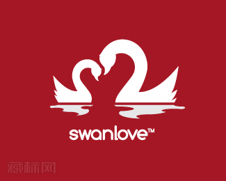 Swan Love天鹅的爱logo素材