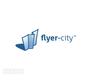 Flyer-city城市宣传单标志设计