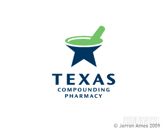 Texas药店商标设计