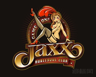 Jaxx滑稽俱乐部logo设计欣赏