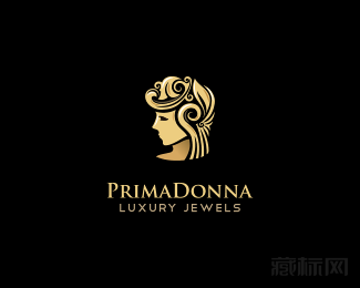 Primadonna珠宝公司商标设计