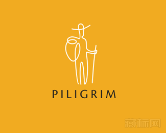 Piligrim旅行社logo设计