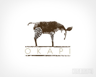 Okapi动物标志设计