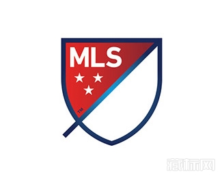 MLS美国职业足球大联盟logo设计