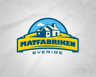 瑞典Matfabriken Sverige食品厂标志设计