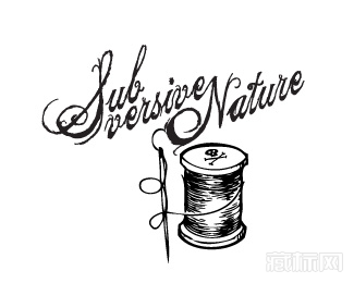 Subversive Nature时装品牌logo设计