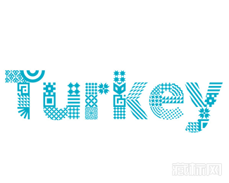 turkey土耳其国家品牌形象标志字体