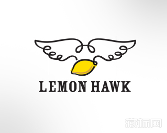 Lemon Hawk酒庄标志设计欣赏