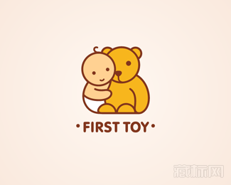 First toy玩具店logo设计图片