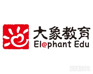 长沙大象教育咨询logo设计