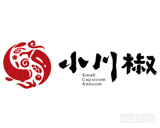 小川椒餐厅logo设计