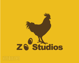 ZooStudios动物工作室logo设计