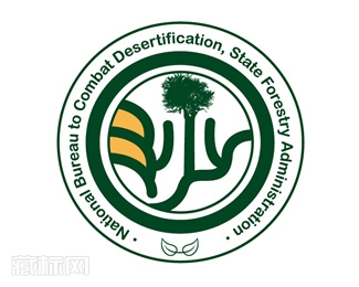 国家林业局防治荒漠化管理中心标识设计