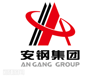 ANGANG安阳钢铁集团logo设计