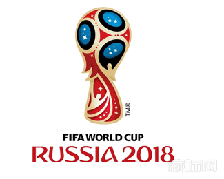 俄罗斯2018年世界杯足球赛标志设计