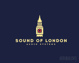 Sound of London音频系统标志设计