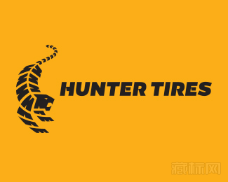 Hunter Tires轮胎制造商logo设计