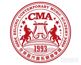 北京现代音乐学院建院十五周年校庆logo设计