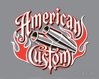 American Custom风俗标志设计