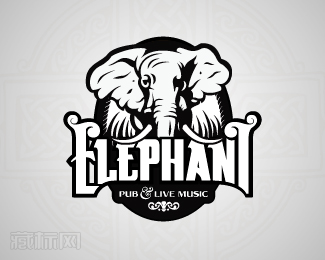 Elephant Pub大象酒吧logo欣赏