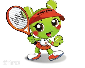 2014年武汉网球公开赛吉祥物寓意说明