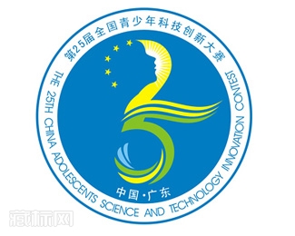第25届全国青少年创新大赛会徽logo设计