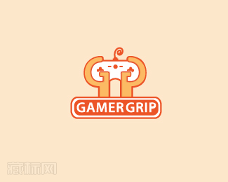 Gamer Grip游戏玩家logo欣赏