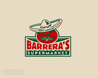 Barreras超市标志设计欣赏