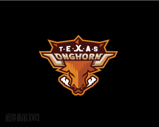 Texas Longhorns曲棍球队logo设计