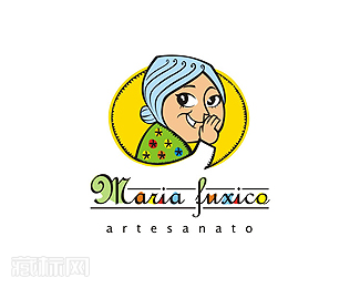 Maria Fuxico手工制品标志设计欣赏