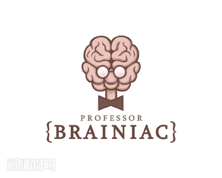 Brainiac怪物老男人形象标识