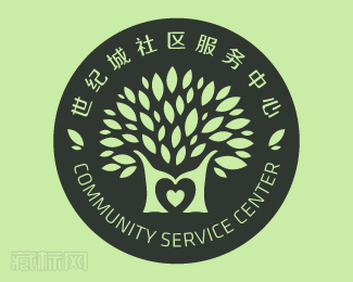 贵阳世纪城社区服务中心logo设计