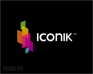Iconik媒体公司logo设计图片