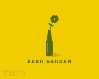 Beer Garden啤酒花园logo设计