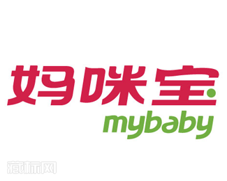 MYBABY妈咪宝婴童用品标志设计