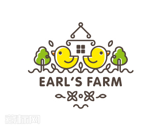 Earl's farm农场标志设计