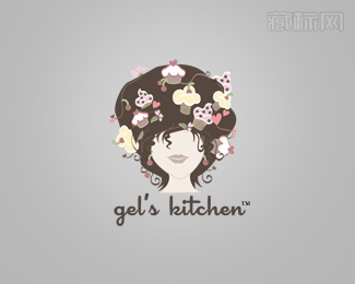 Sweet Goddess食品网站logo设计
