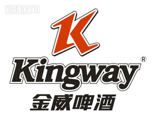 KingWay金威啤酒logo设计寓意