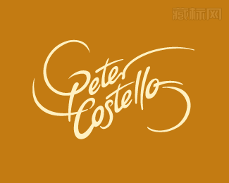 Peter Costello饮料logo设计