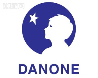 DANONE达能食品logo设计含义